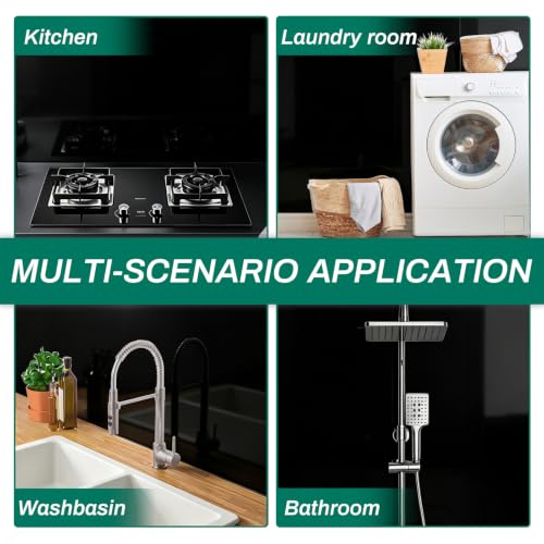 12 pcs Peel and Stick Backsplash Tiles, Black Wall Panels, 23.6" x 11.8” - color: Pure Black, size: 23.6" x 11.8" x 2.2mm