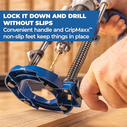 Kreg Drill Guide Pro, Portable, Adjustable Woodworking Drill Guide, KDG6500
