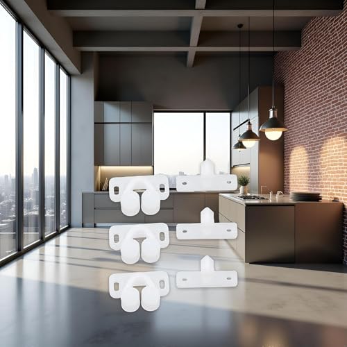 3Pcs White Marine Boat Ball Catch Door Cupboard Spring Back Plates Roller Latch Plastic Catches Cabinet Hardware