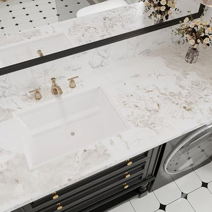 VEELIKE Matte White Marble Contact Paper for Countertops Peel and Stick Kitchen Countertop Contact Paper 118''x32'' Wide Marble Wallpaper Peel and Stick Removable Countertop Paper for Bathroom Desk - size: 32" x 118"