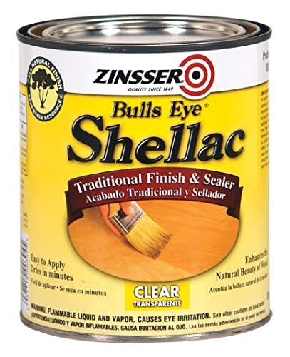 Zinsser Clear Shellac, 1 Qt - color: Clear, size: Quart (Pack of 1)