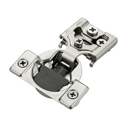 HOME EDIT 5 Pair 1/2 Inch Overlay Soft Close Cabinet Hinges Door Hinges - size: 1/2 inch Overlay