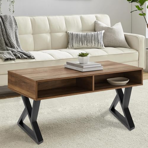 16 Inch Metal Table Legs Set of 2, 440 lbs Capacity Desk Legs - size: 16 Inch