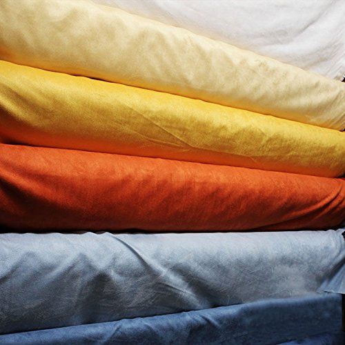 MICRO SUEDE (SUEDE) FABRIC 58"/60" WIDE SOLD BY THE YARD FOR UPHOLSTERY - purple