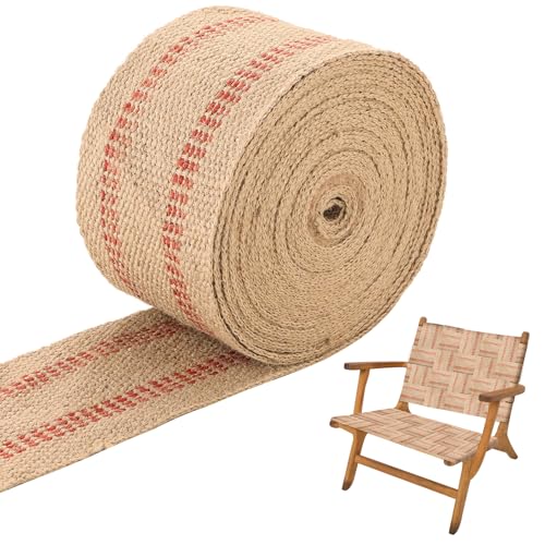 Craft Jute Webbing Tape, 10 Yards Width 3.5" Roll