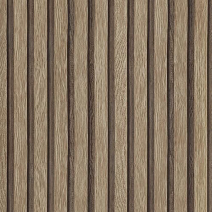 Yun-aeon Natural Wood - Light Tan Slats Peel and Stick Wallpaper for Wall - color: Light Tan, size: 17.3" x 160"