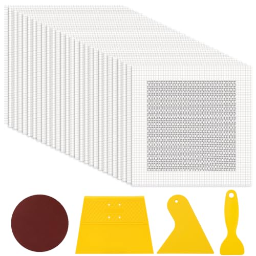 Blulu 43 Pcs 6 Inch Drywall Repair Patch Kit - size: 6 Inch