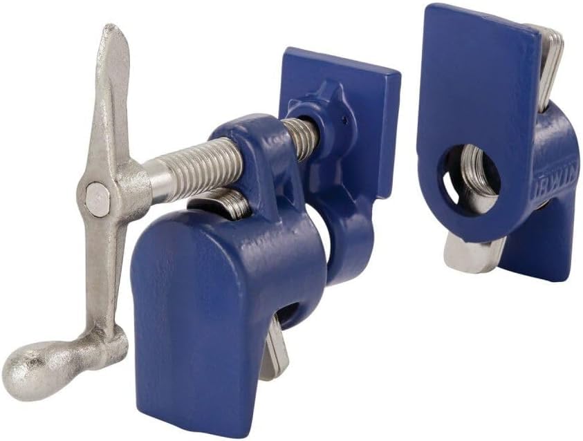 IRWIN QUICK-GRIP 3/4" Pipe Clamp, 224134 (Pack of 5) - size: 3/4 inch (Pack of 5)