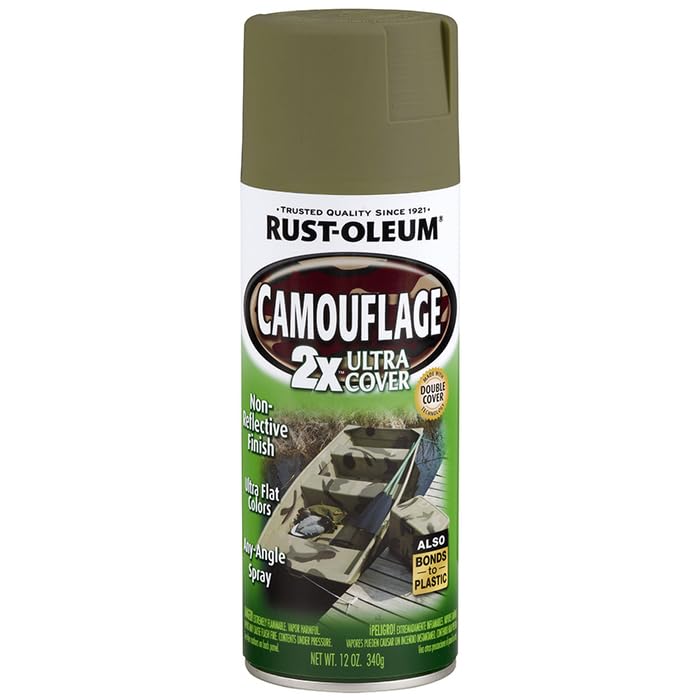 Rust-Oleum Camouflage 2X Ultra Cover Army Green Spray Paint