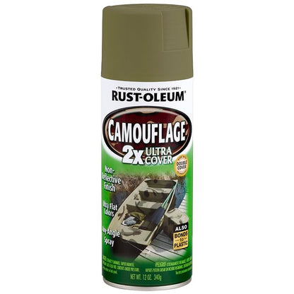 Rust-Oleum Camouflage 2X Ultra Cover Army Green Spray Paint
