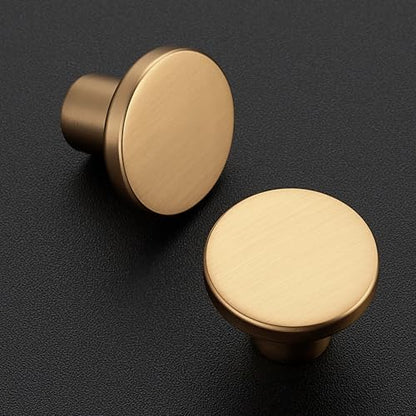 Ravinte Cabinet Knobs, 10 Pack Champagne Bronze Dresser Drawer Pulls - color: Champagne Bronze