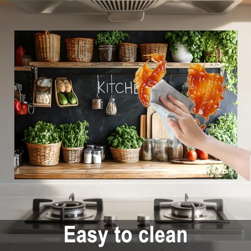 Nuxovilar Kitchen Backsplash Peel and Stick Wallpaper,17.72"x27.56" - color: A-Modern Styles