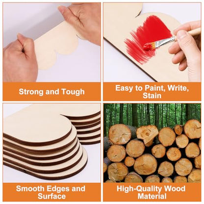 6PCS Scalloped Decorative Wood Trim, Unfinished Scalloped Edge Wood Trim Molding for Home Wall Cabinets Window Shelf Door Frames Decoration (15.75 x 2.36 Inch)