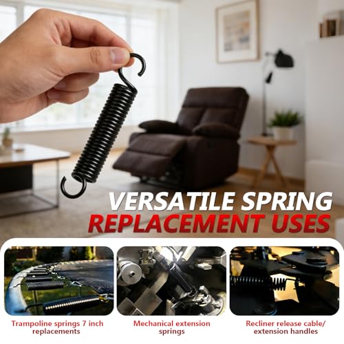 2 Pack 4 7/8-Inch Replacement Recliner Springs for Lane Recliner Spring