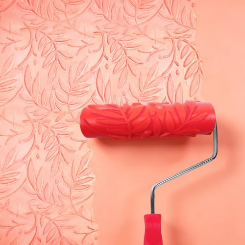 Nichiyo 7" Patterned Paint Rollers for Wall & Furniture Decoration - color: EG068T