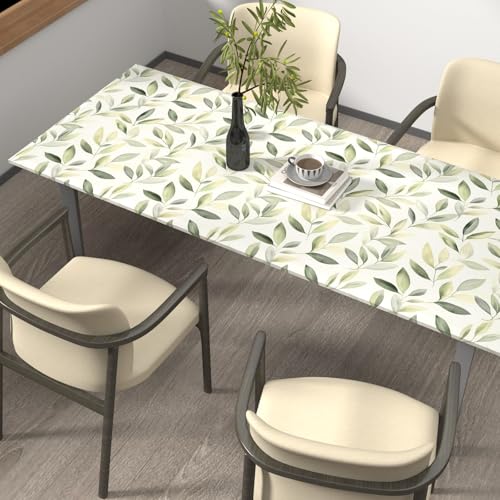 Laatse Light Green Yellow Leaf Floral Wallpaper Peel and Stick 17.5"x393" - color: Light Green, size: 17.5" x 393"