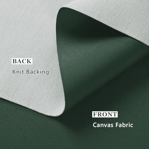 Waterproof Canvas Fabric by The Yard 150D Upholstery Fabric 15 Yard Green - color: Green, size: 15 Yard