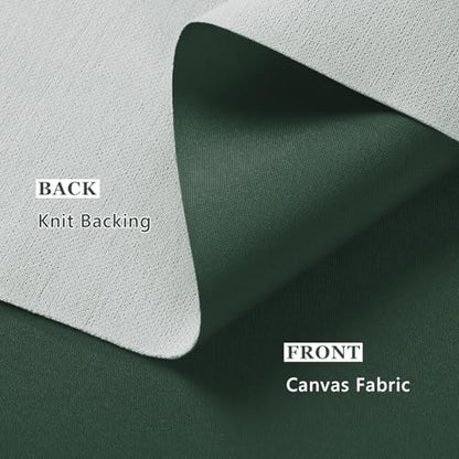 Waterproof Canvas Fabric by The Yard 150D Upholstery Fabric 15 Yard Green - color: Green, size: 15 Yard