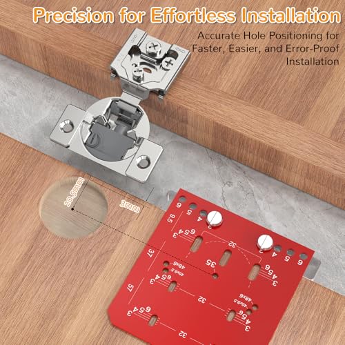 Chibery 10 Pack 3/4” Overlay 4D Soft Close Cabinet Hinges, Concealed Face Frame, Adjustable Closing Speed, 105° Opening Smooth Slow, Hidden Self Closing for Kitchen Corner, Cupboard (with Template) - size: 3/4” Overlay