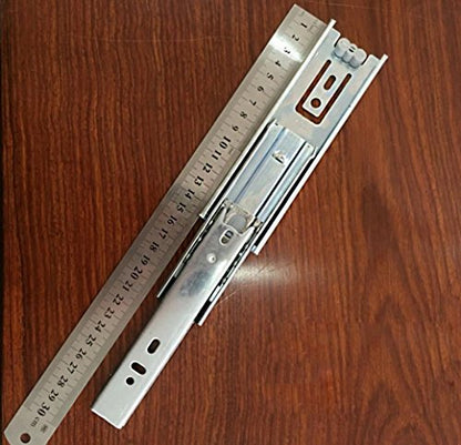 6 inch Length Full Extension Drawer Slides Telescopic Ball Bearing Slide Rail for Furniture 1 Pair (Pack of 2) - size: 6 Inch (Pack of 2)
