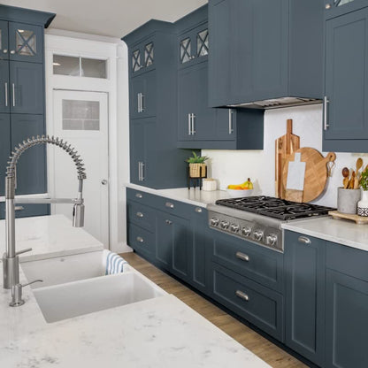 Giani Nuvo Cabinet Paint, Oxford Blue (Quart) - color: Oxford Blue, style: Quart