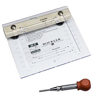 Drawer Pull JIG IT® Template and Center Punch