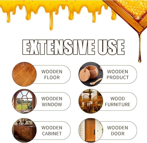 2PCS Natural Beeswax Spray, Beeswax Spray Cleaner, Furniture Polish,The Original Furniture Polish for living rooms,kitchens,wood furniture floors