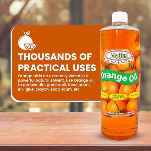 Medina Orange Oil Cleaner & Degreaser Concentrate, 32oz 2-Pack - size: 32 Fl Oz (Pack of 2)