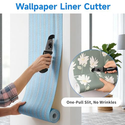 TECKWRAP Vinyl Backing Cutter Knife for Car Wrap, Wallpaper with 10 Blades