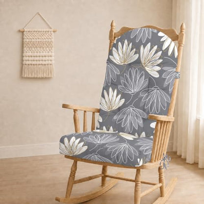 Custom Printed Rocking Chair Cushion, Personalized With Your Image - color: Custom Printing