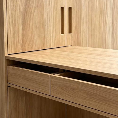Self Adhesive Thicker Wood Grain Shelf Liner Cabinets Countertop Table Desk Furniture Removable Wall Paper for Kitchen Bathroom Cabinets Table Furniture Decor 15.7x78 Inches - size: 15.7"W x 78"L