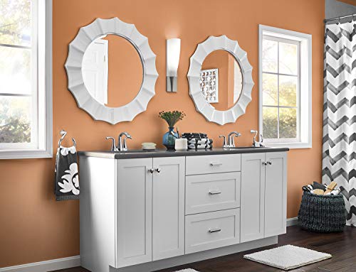 KILZ TRIBUTE Paint & Primer, Interior, Semi-Gloss, Bright Marigold, 1 Gallon - color: BRIGHT MARIGOLD, size: 128 Fl Oz (Pack of 1), style: Semi-Gloss