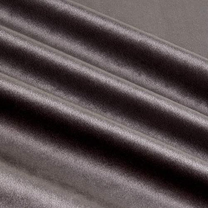 Royal Velvet Grey, Fabric by the Yard - color: Gray