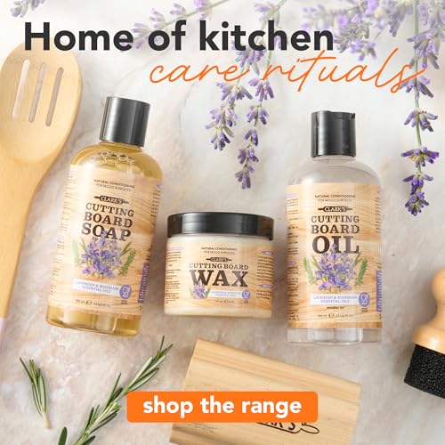 CLARK's Cutting Board Oil 12 oz, Food Grade Mineral Oil with Lavender Scent - style: Lavender & Rosemary Extract - 12 Oz