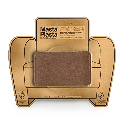 Premium Self Adhesive Leather Patch for Couch, Car Seat – Tan 4in×2.4in - color: D Tan Leather, size: 4in x 2.4in