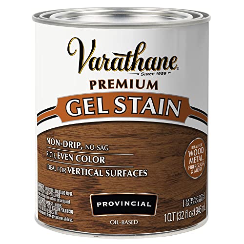 Varathane Premium Provincial Gel Stain - color: Provincial, size: Quart (Pack of 1)