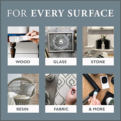 AMY HOWARD AT HOME One Hour Miracle Paint - Water-Based Enamel - Scrubbable Eggshell Finish - All In One Furniture Paint - No Stripping, Sanding, or Priming - 32 OZ - Aviary - color: Aviary