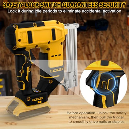 18 Gauge Cordless Brad Nailer for Dewalt 20V MAX Battery (No Battery)