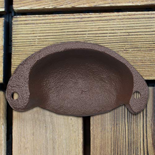 PopTop Brass Retro/Vintage Rustic Cast Iron Drawer Knob/Pull