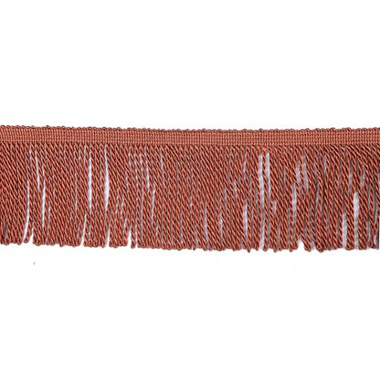 5 Yard Curtain Bullion Fringe Trim-Rayon Tassel Embellishments - color: red coffee