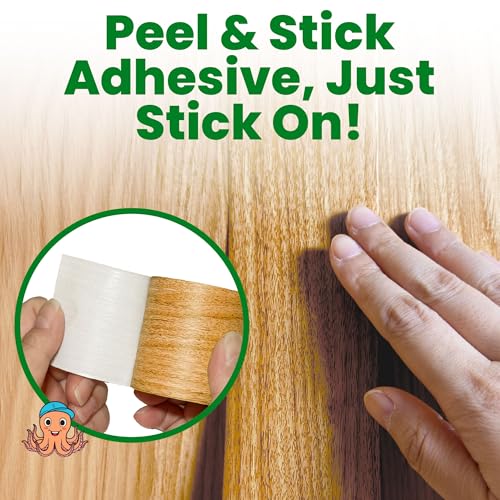 ECOHomes Wood Grain Repair Tape (Choco Pine, 4 Inch x 15 Feet) - color: Choco Pine, size: 4 Inch By 15 Ft