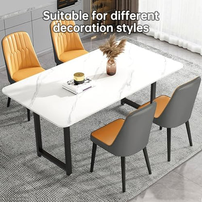 TOCRETOARE Metal Table Legs Heavy Duty, 28”H x 18”W, Metal Furniture Legs for Dining Desk Bench and Coffee Table, Industrial Black DIY Iron Bench Legs, Set of 2 - color: Rectangle, size: 28"Hx18"W