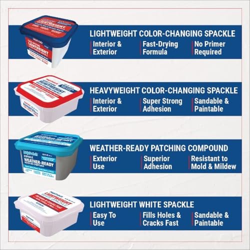 8 oz. Premium Lightweight Color Changing Spackle Tub