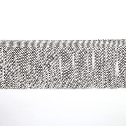 5 Yard Curtain Bullion Fringe Trim-Rayon Tassel Embellishments - color: mix silver