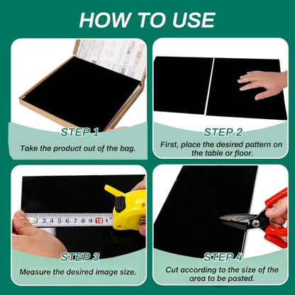 Peel and Stick Black Wall Tiles for Backsplash 11.8" x 11.8", 12-Pack - color: Pure Black, size: 11.8" x 11.8" x 2.2mm