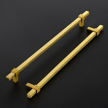 15 Pack Gold Cabinet Handles, 10" Hole Center Kitchen Drawer Pulls - color: Gold, size: 10 Inch Hole Center