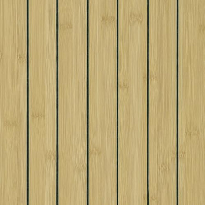 CHIHUT Natural Bamboo Faux Wood Grain Peel and Stick Wood Slat Wall Panels 12"x79" Acoustic Flexible Thick 3D Foam Wood Paneling for Kitchen Island Textured Renter Friendly Wall Covering Panels - color: Natural Bamboo-12"x79"