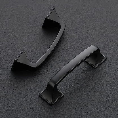 30 Pack Kitchen Cabinet Handles 3 Inch Hole Center Black Cabinet Pulls - color: Matte Black, size: 3 Inch Hole Centers