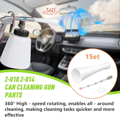 1Set Car Cleaning Tool Kit, Fit for Gun Z-010 & Z-014