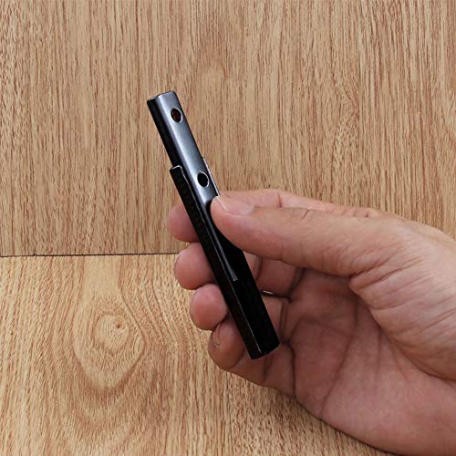 6 Pair Concealed Headboard Panel Wall Fixing Brackets, Interlocking Wall Hangers Furniture Connector, Universal Metal Sectional Sofa Interlocking Furniture Connector for Sofa, Bed, Furniture